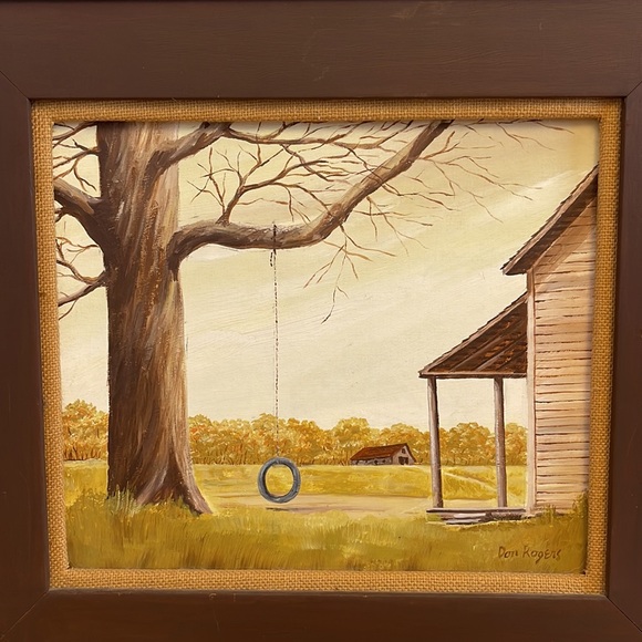 Framed painting by Don Rogers! - Picture 3 of 8
